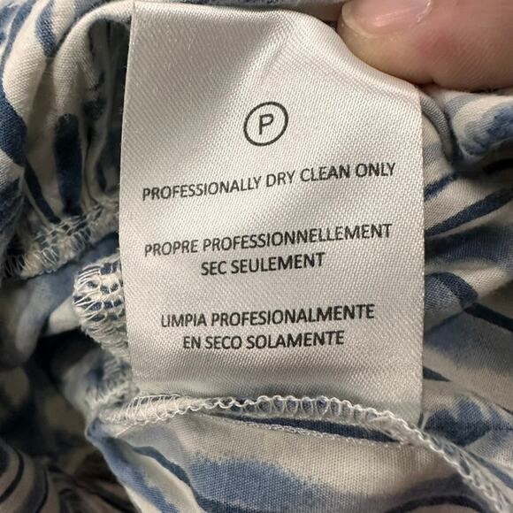 Anthropologie Not So Serious XS Blue‎ Dress Long Sleeves Boho Beautiful - Picture 9 of 9